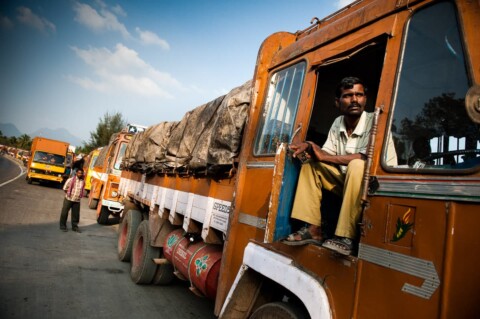 Trucking in India - truck in Kerala