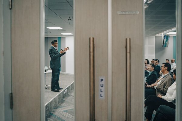 On assignment documenting Mr Ravi Kumar, Cognizant's new CEO, first visit to India. Corporate reportage in India. Corporate Photography, building a genuine and transparent visual representation of a corporate, helping to convey its personality, achievements, and aspirations.