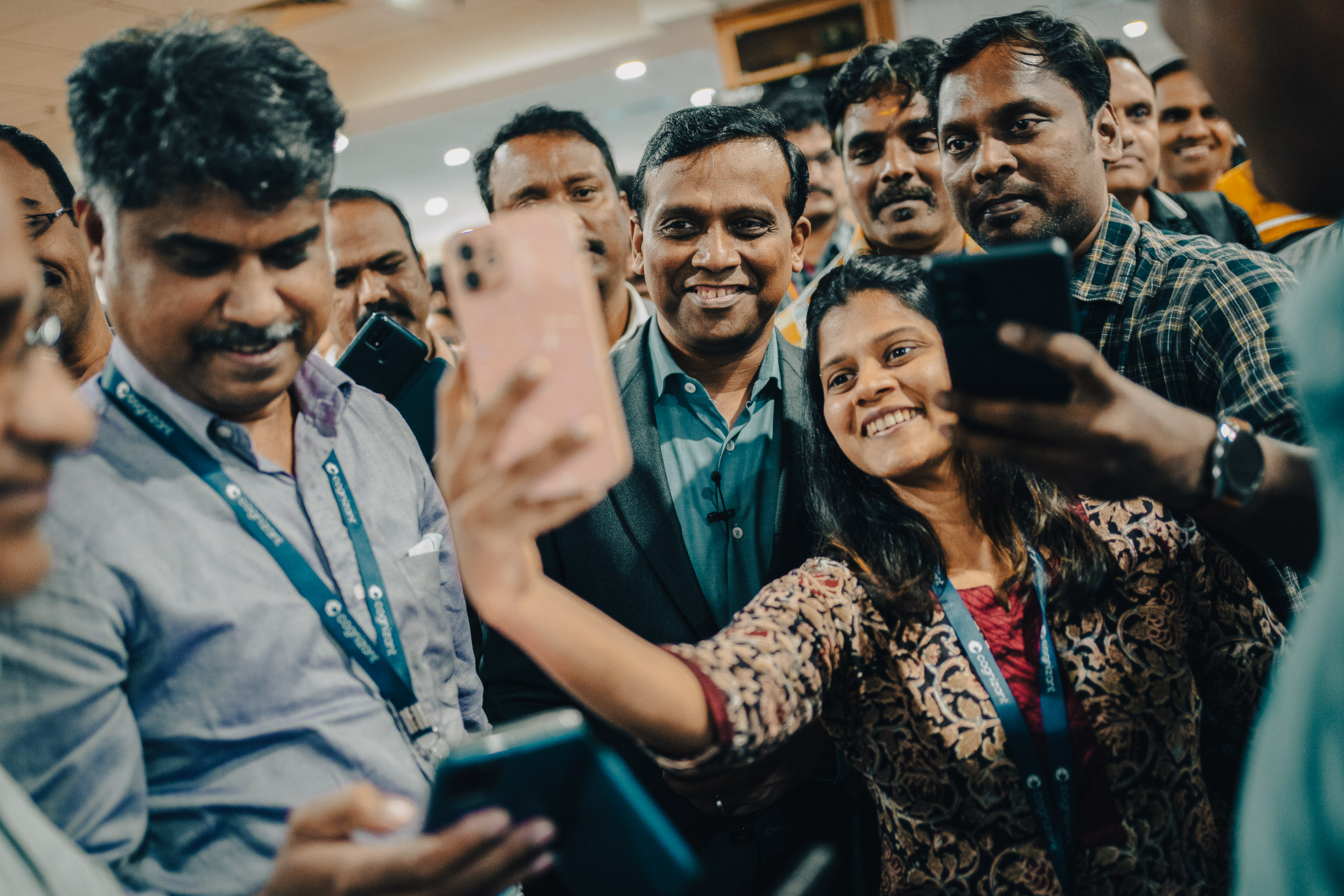 On assignment documenting Mr Ravi Kumar, Cognizant's new CEO, first visit to India. Corporate reportage in India. Corporate Photography, building a genuine and transparent visual representation of a corporate, helping to convey its personality, achievements, and aspirations.