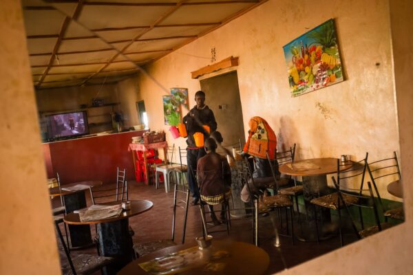 Life in Narok county, Kenya, near the Gold mining in Lolgorian